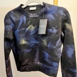 Saint Laurent Tie-Dye Crew Neck Sweatshirt (Women's XS)